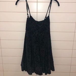Velvet Textured Winter Dress